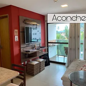  Apartamento Flat Bem Localizado, Confortável E A 150 Metros Do Mar Brasil